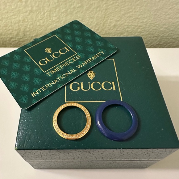 Empty Gucci Green Bezel Watch Box - Picture 2 of 8
